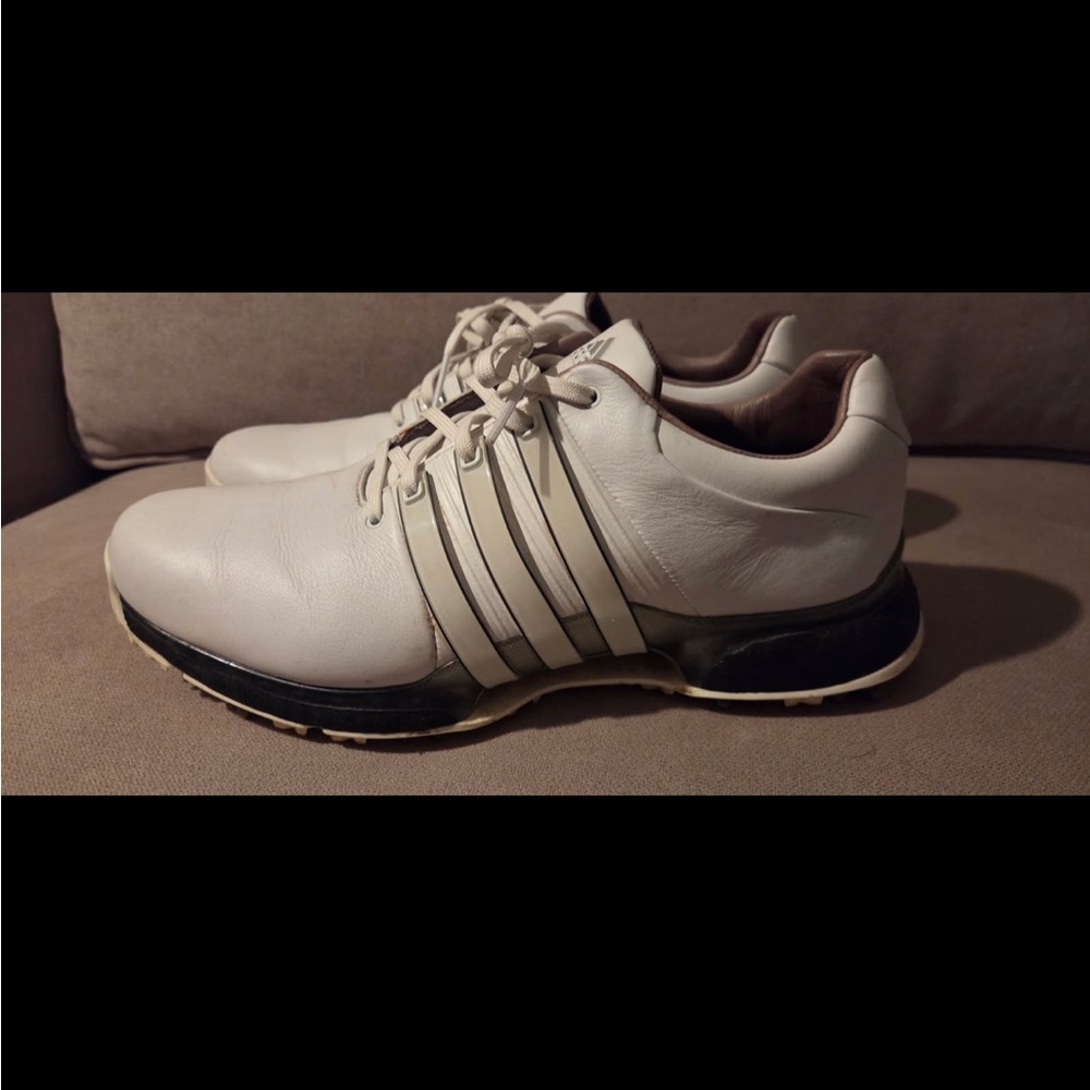 Adidas Men's Tour360 White Golf Shoe